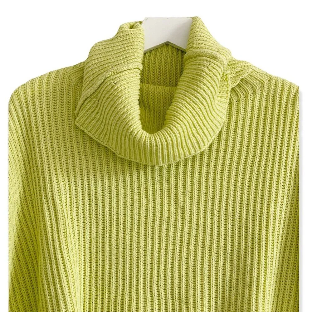 NWT FREE PEOPLE LAYER CAKE SWEATER, Size M, Yellow